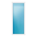 Festverglasung 90x220 cm Weiß