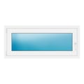 Fenster 130x56 cm Weiß