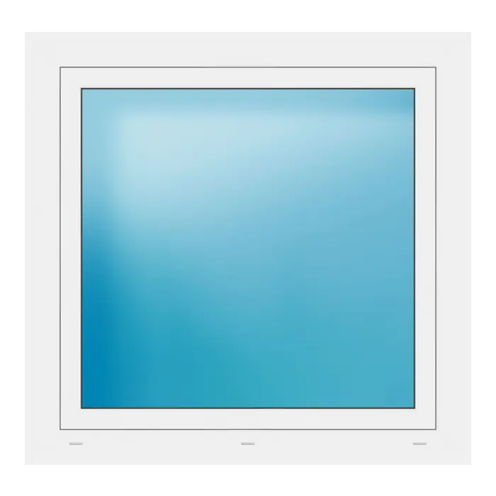 Fenster 100x97 cm Weiß