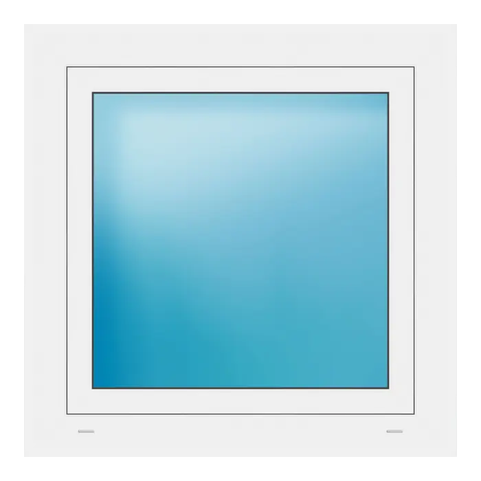 Fenster 80x80 cm Weiß